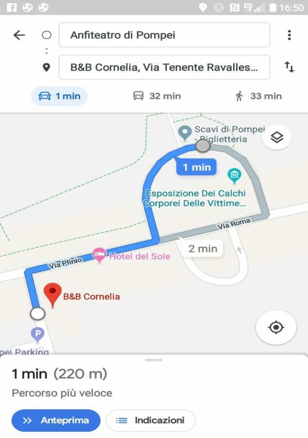 B&B Cornelia Pompei Exterior foto